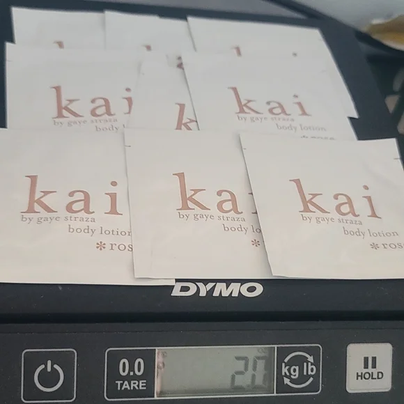 Kai Rose Body Lotion Fragrance by Gaye Straza - 9 Sample packets! - Picture 10 of 16
